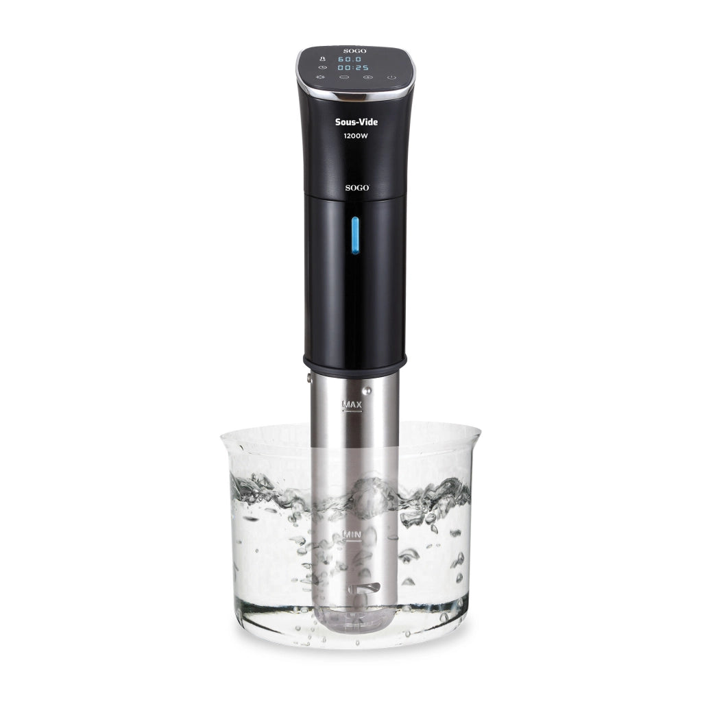 Roner sous vide immersione, cottura lenta precisione 1200W, display digitale controllo temperatura, circolatore termico 15L cucina - SOGO