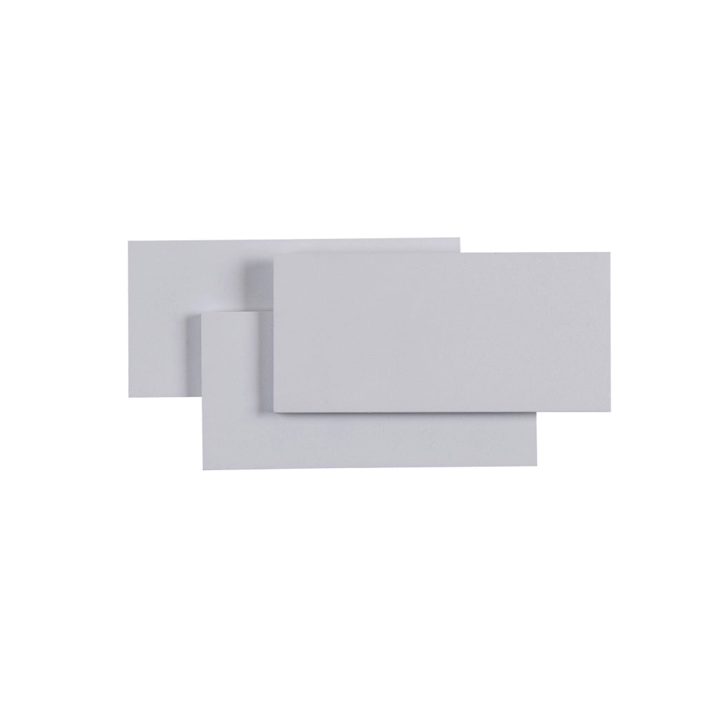 Lampada da parete Ceiling & Wall in Metallo Trame Bianco