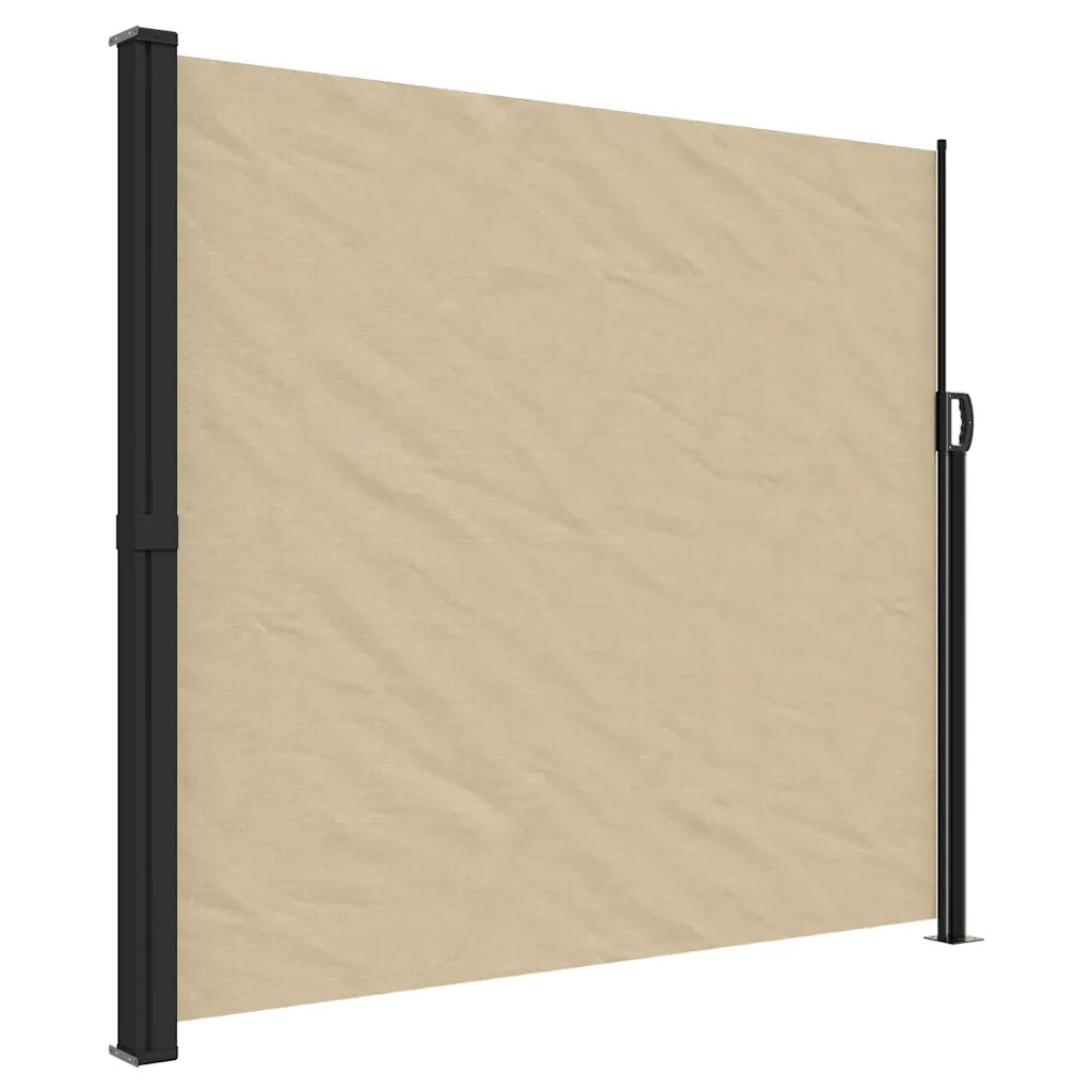 Tenda da Sole Laterale Retrattile Beige 180x300 cm 4004345