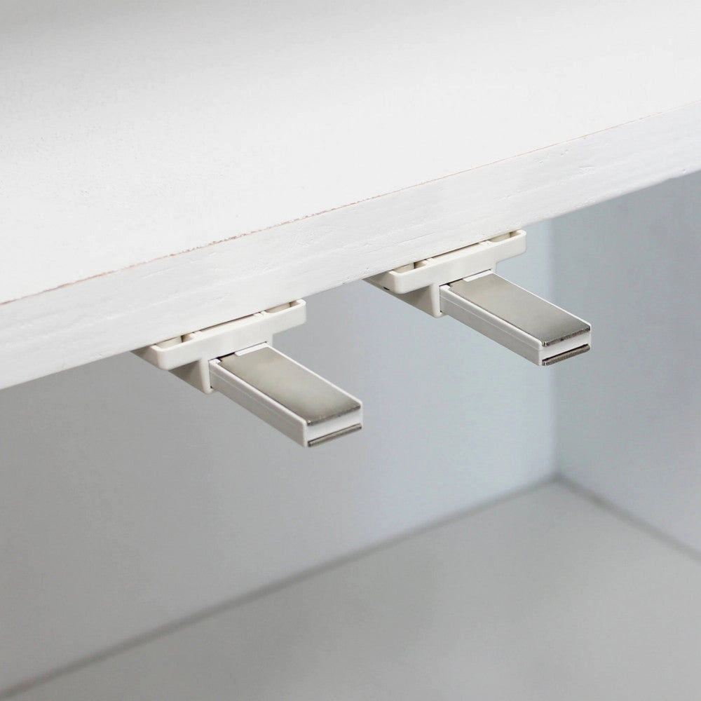 Mobile Antwan 180x45x80 h cm in Legno Bianco