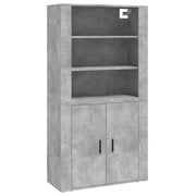 Credenza buffet cassettiera mobile contenitore organizer cucina soggiorno soggiorno legno multistrato grigio 02_0034727