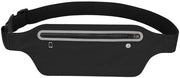 Cintura da jogging - Cinturino da corsa regolabile - Cintura fitness per uomo e donna - Con foro per auricolare e striscia riflettente - Fitness jogging - Cintura da passeggio - Portamonete per viaggio Cintura da regalo Accessori - 33x12cm
