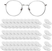Accessori per occhiali - Pads antislittamento - Silicone - Comodi e morbidi - 30 pezzi - Accessori per occhiali - Ideali per uso quotidiano - Translucidi