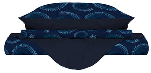 Copripiumino Singolo Double Face con Federe Stampato Vortex