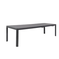 Tavolo da giardino allungabile in alluminio 8-10 posti, antracite