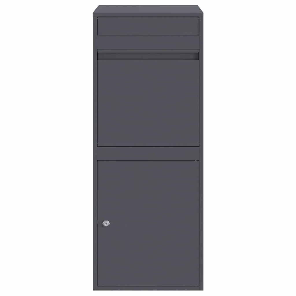 Cassetta per pacchi Antracite 41 x 38 x 103 cm Acciaio 874935