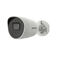 Hikvision 8Mp AcuSense Ip Poe Mini Bullet Luce Strobo Sirena DS-2CD2086G2-IU/SL