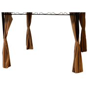 Gazebo ricambio tenda laterale 3x4m 740286 senza zanzariera