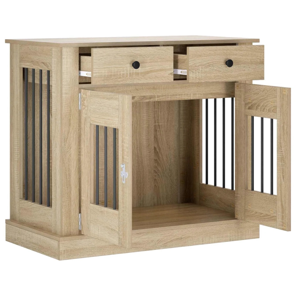 Mobile da cassa per cani Rovere Sonoma 90 x 47,5 x 80 cm 8014774