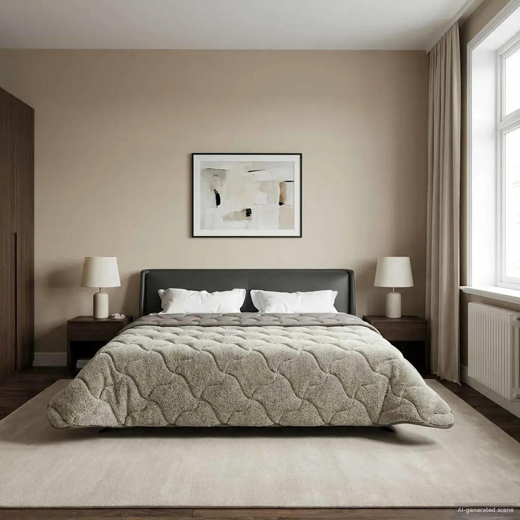 Duvet Estivo Trapuntato Grigio chiaro 200 x 240 cm 42026173