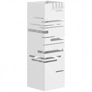 Portaombrelli ¨C Zephmum ¨C Bianco Metallo 15.5x15.5x49 cm