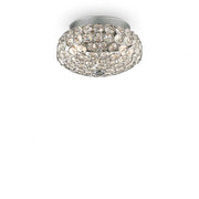 Lampada Da Soffitto King Pl3 Cromo Ideal-Lux