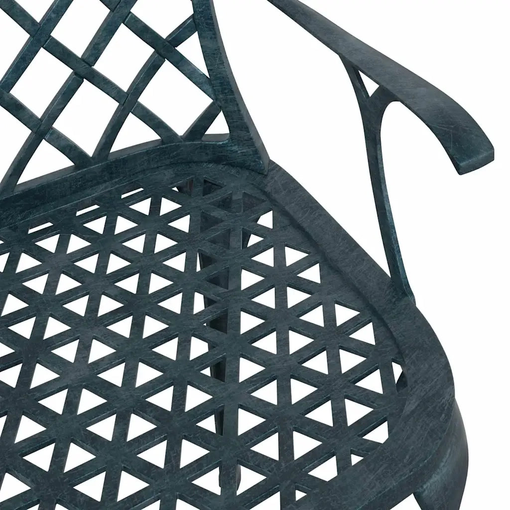 Sedia da Giardino 4 pcs Verde 61 x 60,5 x 93cm Alluminio 42002707