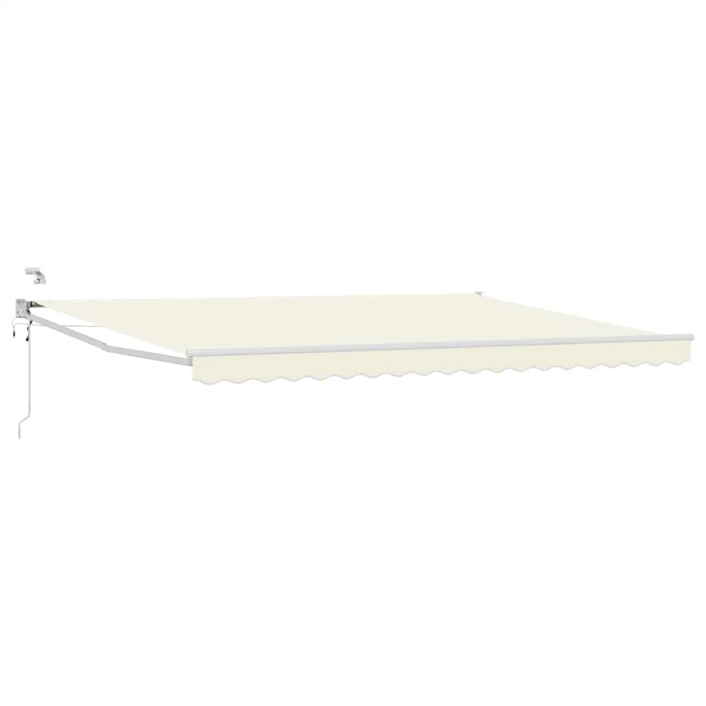 Tettuccio Elettrico Retrattile Crema 4,5 × 3 m 3419646