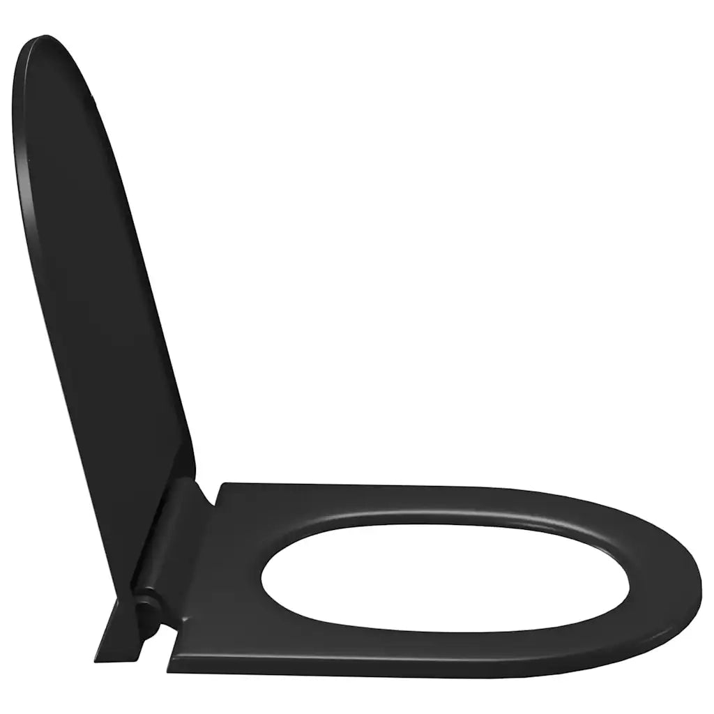 Copriwater Ammortizzato a Sgancio Rapido Nero CFW2428640