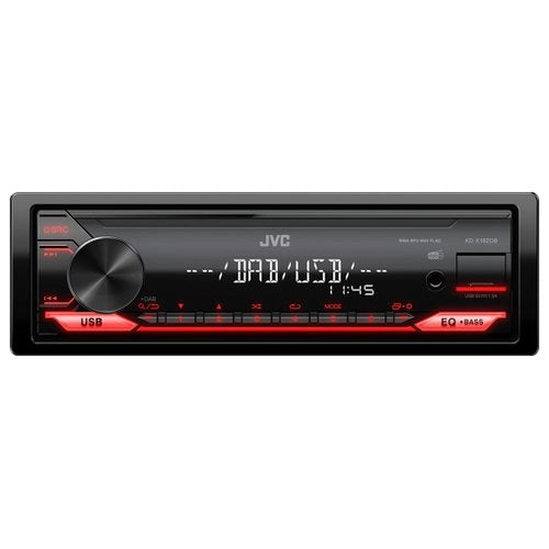 Jvc kd-x182db ricevitore multimediale per auto nero 200 w bluetooth - 4975769020476