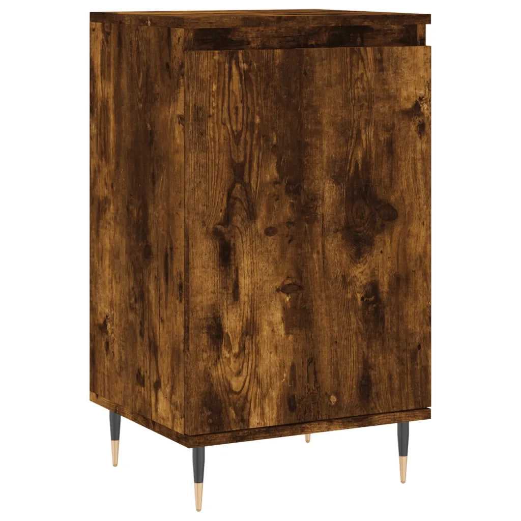 Credenza Rovere Fumo 40x35x70 cm in Legno Multistrato 831046