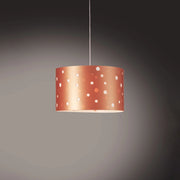 Sospensione Moderna Pois Polilux ® Rame 1 Luce E27 D40Cm