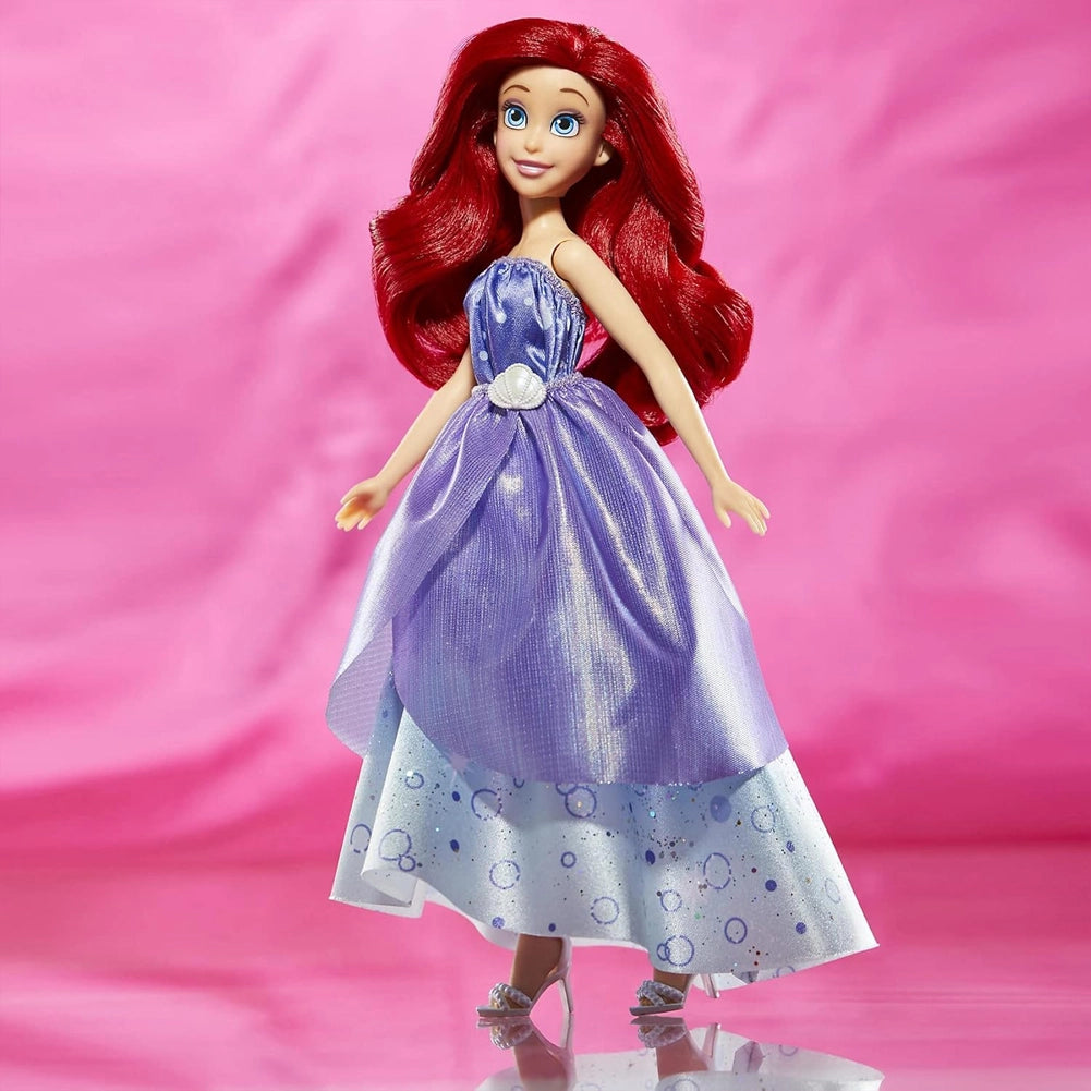 Ariel Bambola Principessa La sirenetta Disney 7 Accessori e Vestiti Idea Regalo