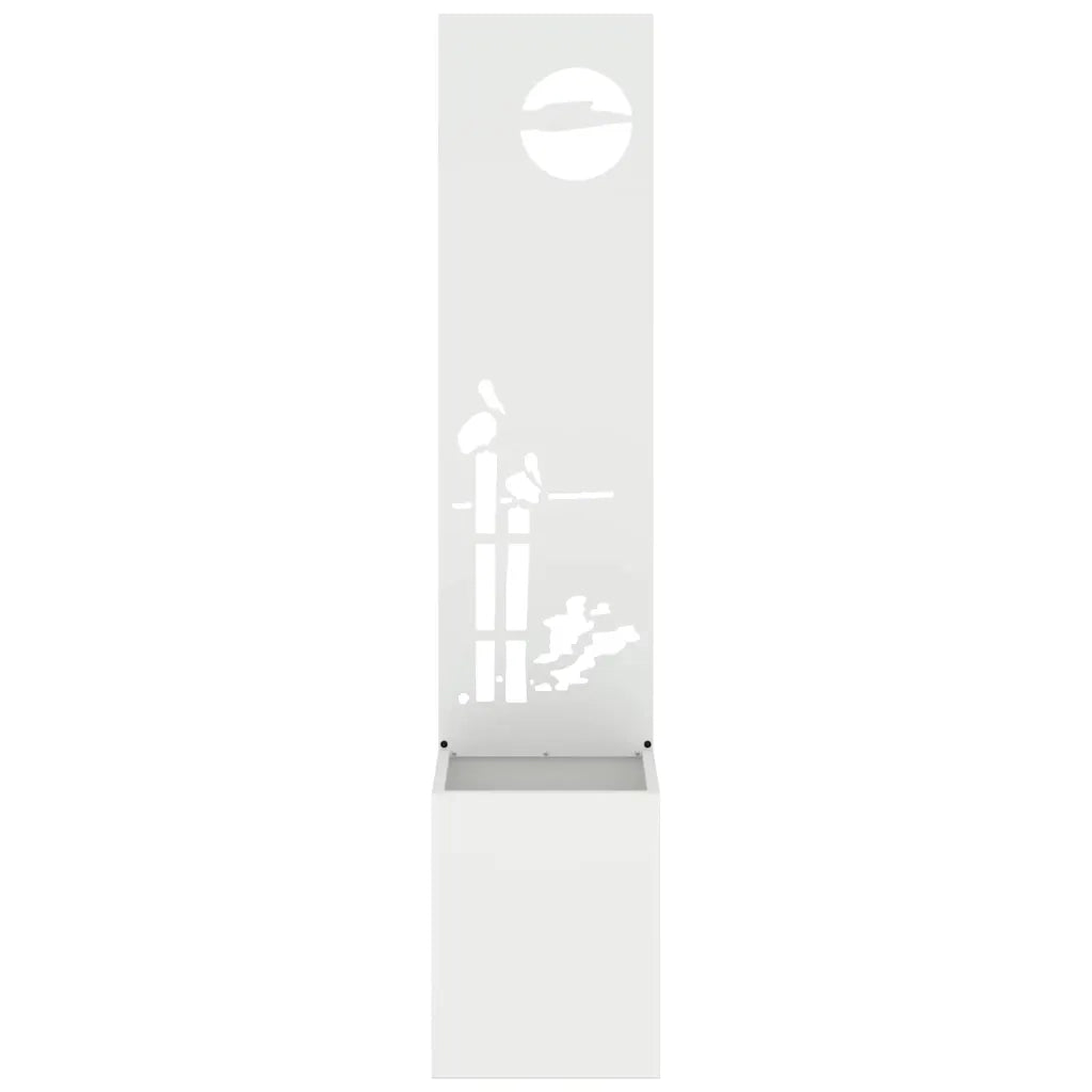 Schermo per privacy in giardino Traforo Bianco 32 x 32 x 150 cm 876400