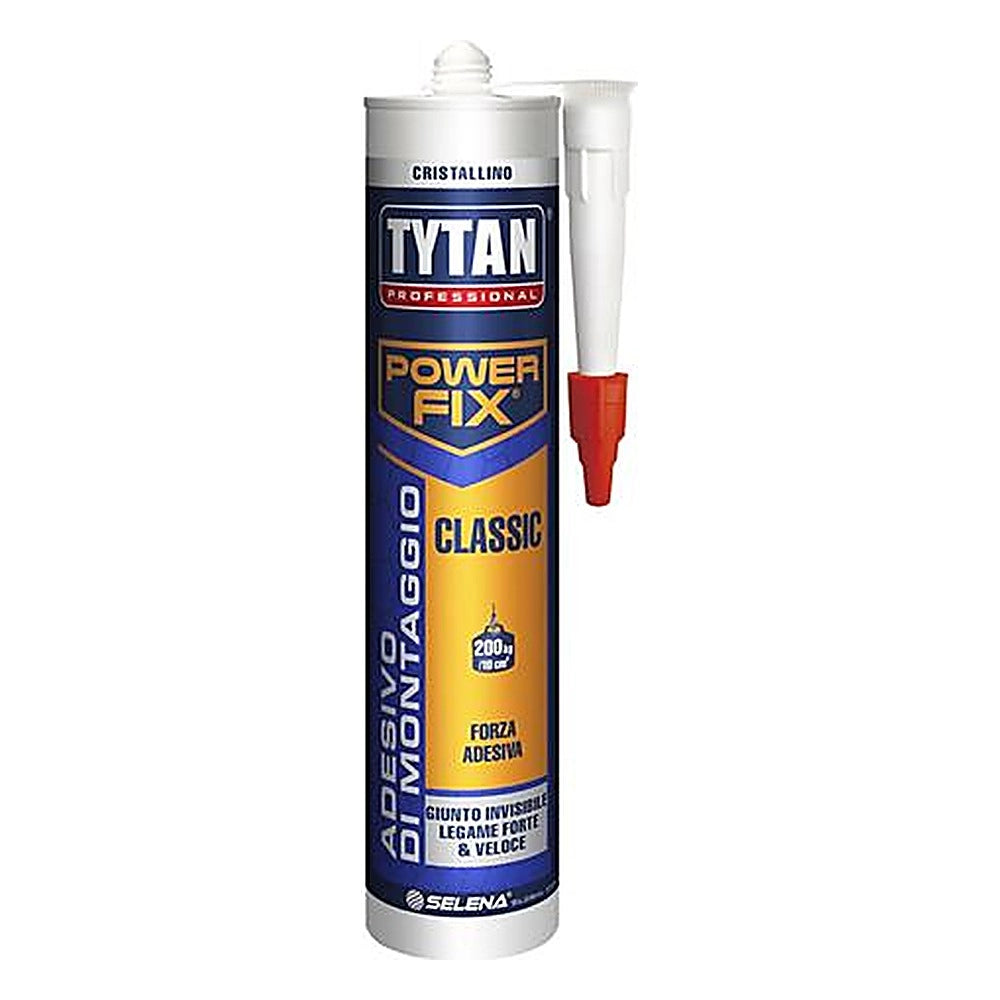 Colla di montaggio tytan power fix classic trasparente 310 ml