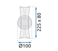 Lampada Da Parete Led G029-w Black