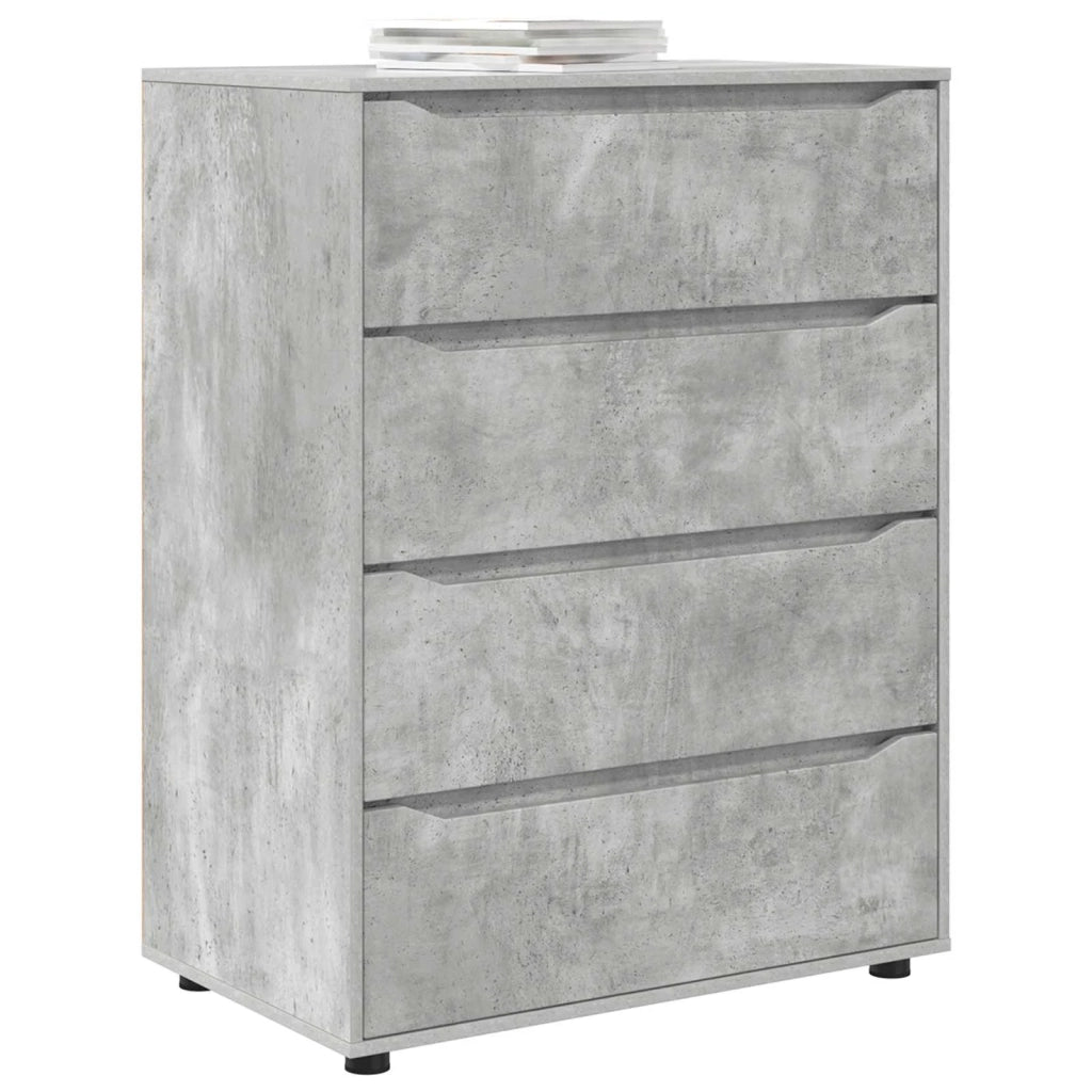 Armadi di Stoccaggio Grigio cemento 80 x 48 x 105 cm 3406228