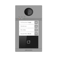 Hikvision Postazione Esterna Videocitofono 4 Pulsanti DS-KV8413-WME1(C)