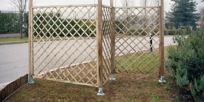 2 PZ PANNELLO LASA IMPREGNATI CM.40X180 PANNELLI RECINZIONI ARREDO GIARDINO