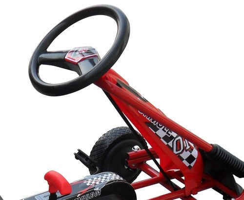 Kart macchinina a pedali gokart rosso giochi per bambini giocattoli 0102006/2