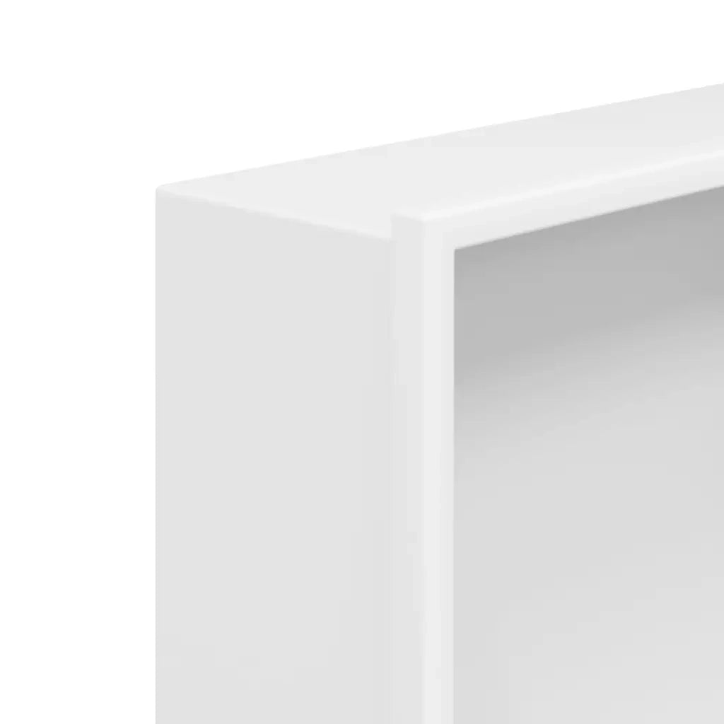 Nicchia per Doccia Bianco Opaco 32x32x9cm in Acciaio Inox CFW3690846