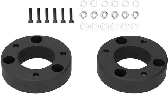 Kit di livellamento 2,5 pollici - Sollevamento anteriore - Acciaio di carbonio - 4WD/2WD 2004-2018 - Facile da installare - Incluso set di viti di fissaggio - Kit di sostegno