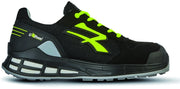 U-Power SCARPE ANTINFORTUNISTICA BASSE S1P SRC ESD REDPREMIUM ELVIS Col. Nero Mis. 40