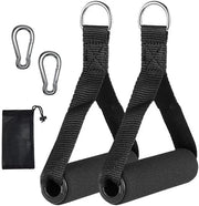 Manubri per allenamento - Serrature stabili con chiusura a molla - Adatti per cinture di resistenza/cavi - Realizzati con nylon resistente e duraturo - Ideali per esercizi di forza/pilates/yoga - Elevata sensazione tattile - Manubri per esercizi di forza