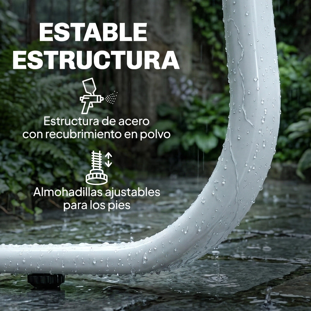 Set Giardino 4 Pezzi con Divano 2 Posti 2 Poltrone e Tavolo Vetro Temperato ¨C zephmum ¨C Tessuto Textilene Colore Cachi
