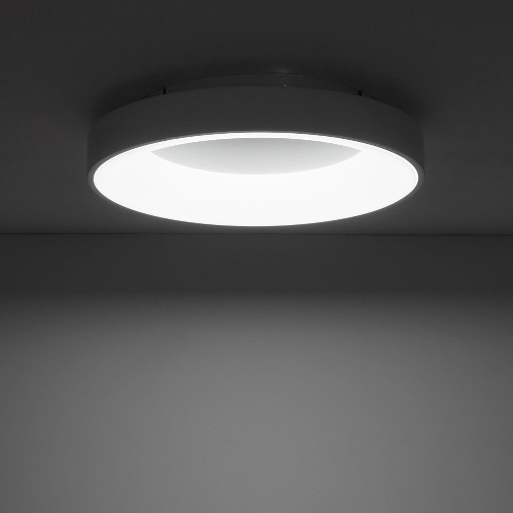 Plafoniera LED rotonda 48cm 48W 4000K bianca Nowodvorski