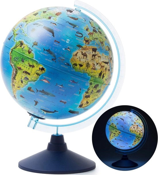 Lampada da Tavolo con Illuminazione a Led per Bambini - Lampada da Ufficio - Lampada a Sfere Multicolore