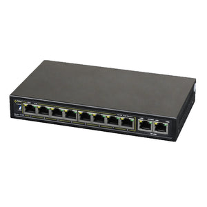 Pulsar Switch 10 Porte 8x PoE + 2x UPLINK S108