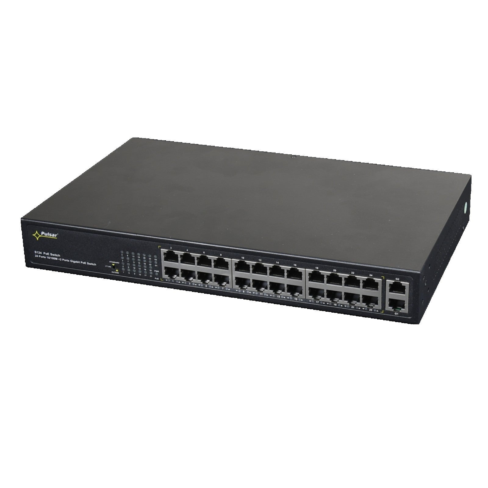 Pulsar 26 Porte 24x PoE + 2x UPLINK 160W S124