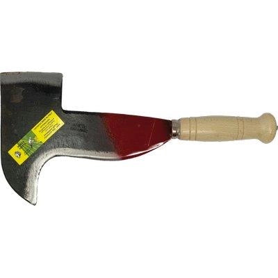RONCOLA PENNATA RIETI 256 LEONELLI  ACCIAIO FORGIATO/LEGNO CM 24