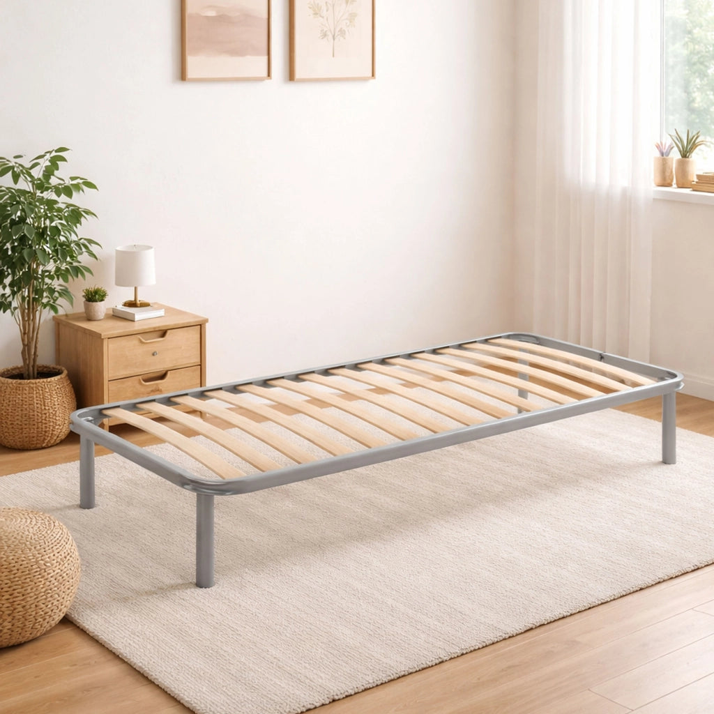 Rete letto singolo Agos, Rete ortopedica a doghe, 100% Made in Italy, cm 80x190h 31