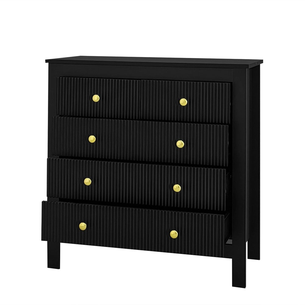 Cassettiera con Ante Speciali e Maniglie Dorate ¨C MINIMAL ¨C Com¨° Soggiorno