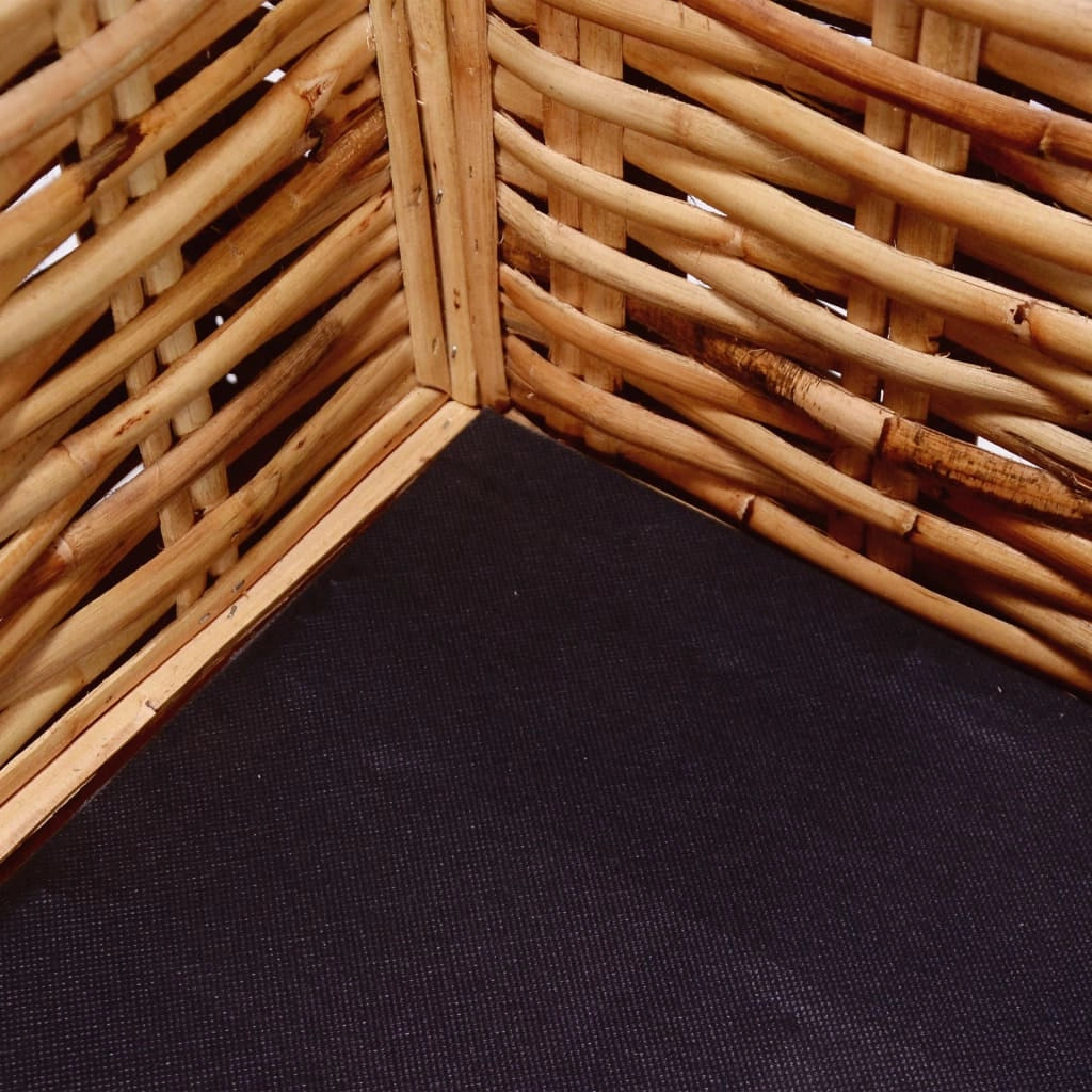 Divano 2 posti per soggiorno salotto casa interni rattan naturale 02_0019645