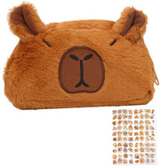 Etui per Capybara con adesivo, penne tappo per Capybara, creativo regalo per bambini e adulti con Capybara