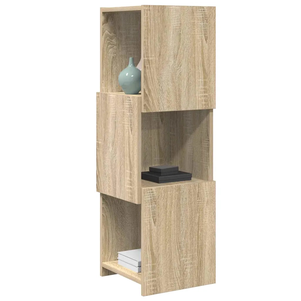 Mobile angolare Rovere Sonoma 30,5x30x95cm Legno multistrato 889831