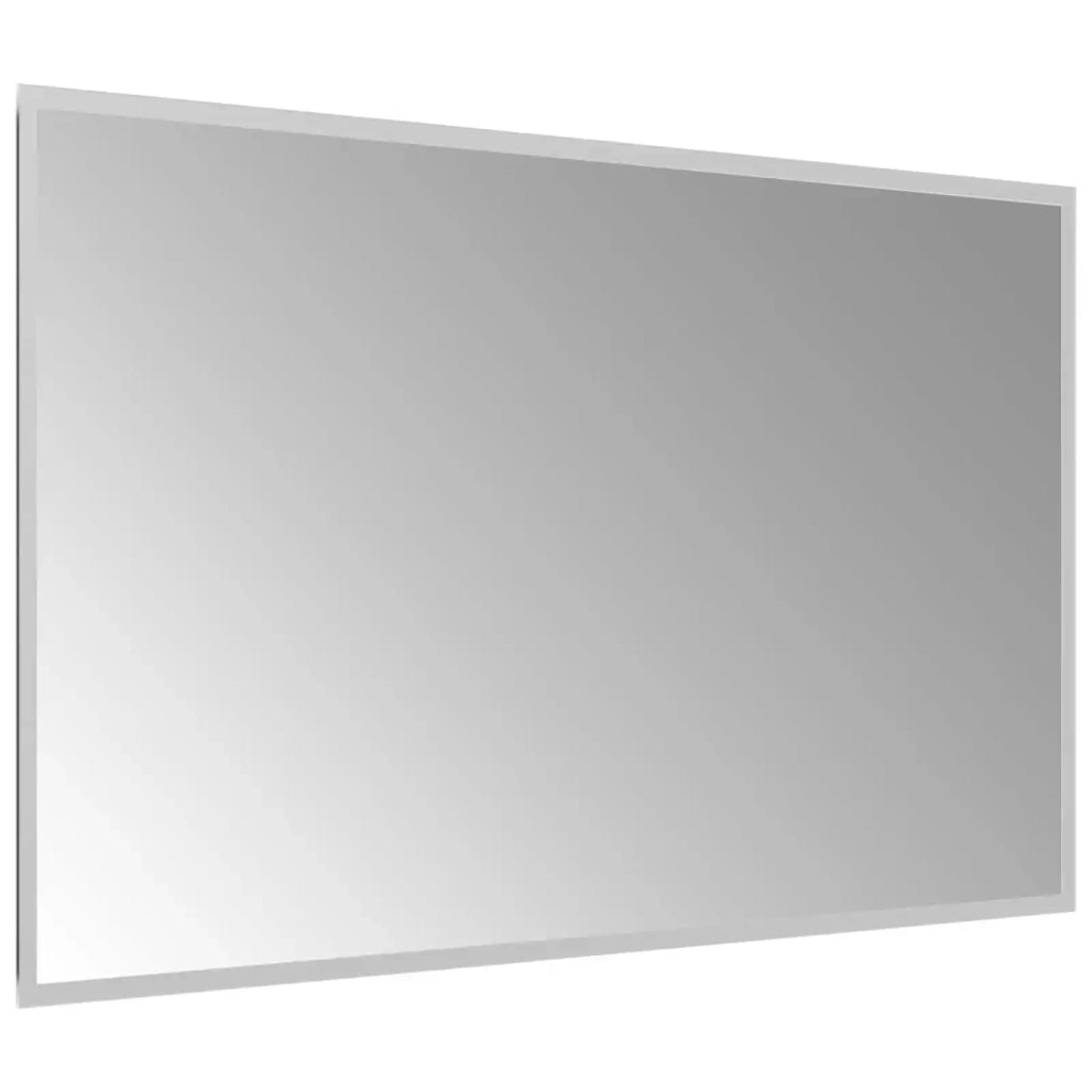 Specchio da bagno LED Trasparente 100 x 60 cm vetro temperato 42045824