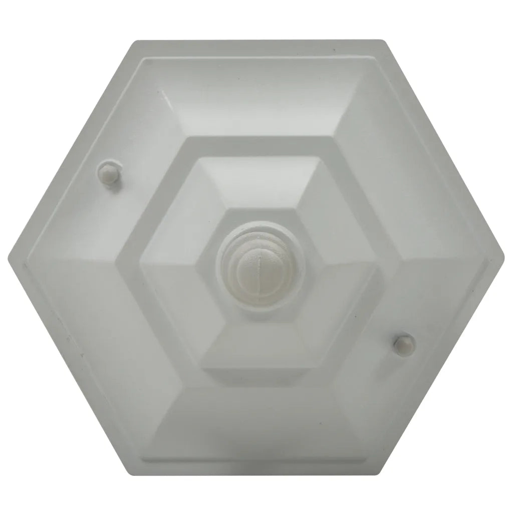 Lampioni da Giardino 6 pz E27 110 cm in Alluminio Bianco 44215