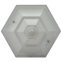 Lampioni da Giardino 6 pz E27 110 cm in Alluminio Bianco 44215