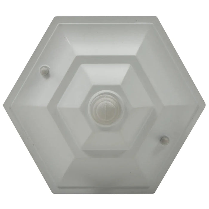 Lampioni da Giardino 6 pz E27 110 cm in Alluminio Bianco 44215
