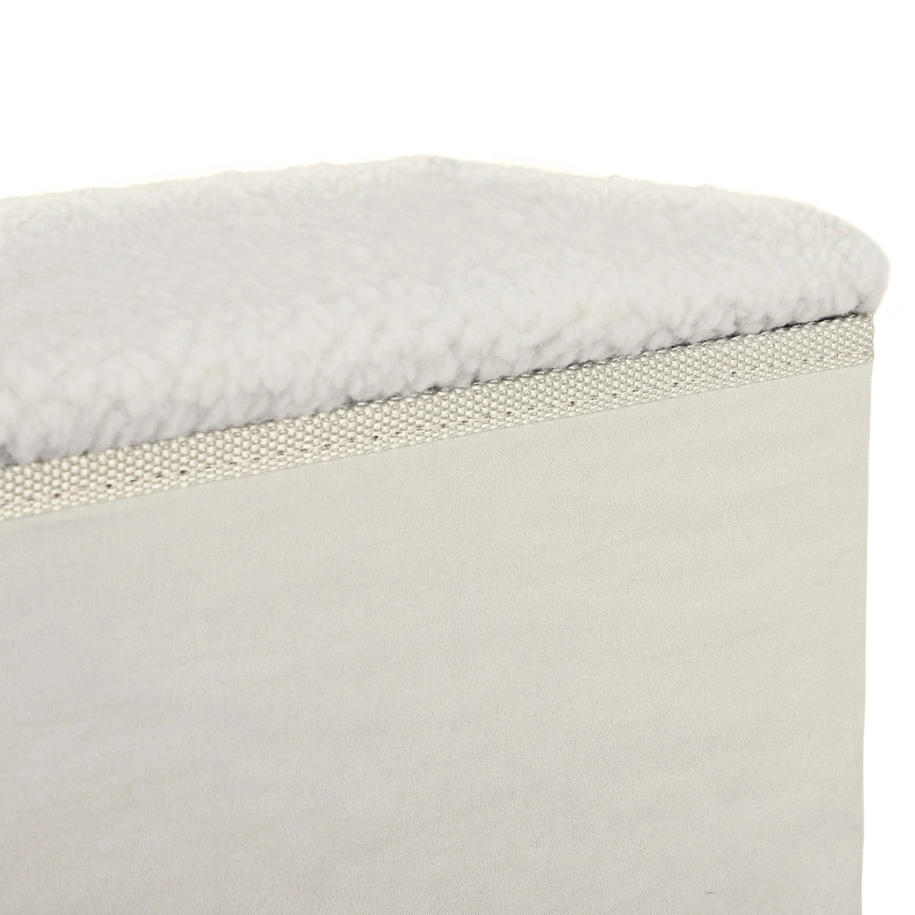 Scala per animali domestici 3 gradini 48 cm ¨C zephmum ¨C bianco pieghevole